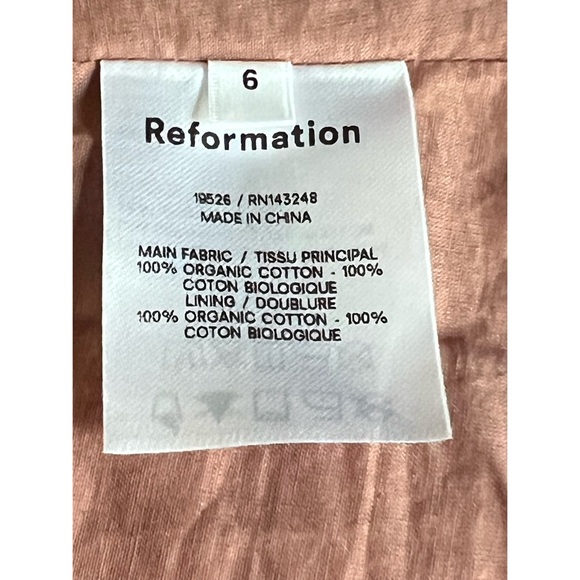 REFORMATION Praline Dunes Dress - Picture 8 of 9